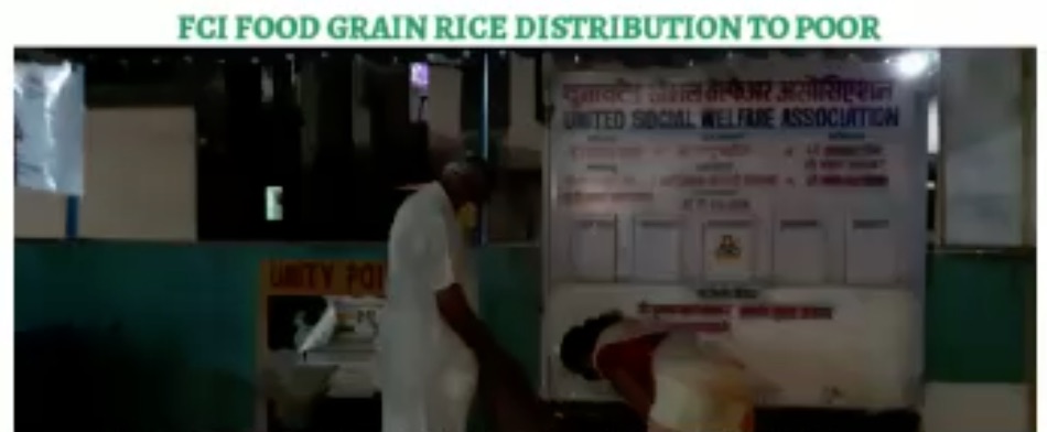 Rice Distribution to Bhandariwadi Slum