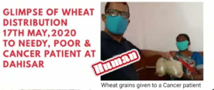 Wheat Distribution to people in need